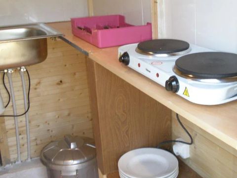 CHALET 2 personnes - Cabane en bois PEÑABÓN avec cuisine