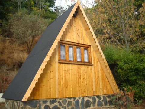 HÉBERGEMENT INSOLITE 2 personnes - Cabane CANADIENSE à la nuitée