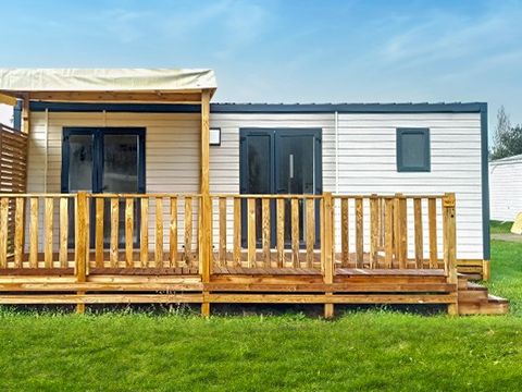 MOBILHOME 4 personnes - Comfort | 2 Ch. | 4 Pers. | Terrasse surélevée | Clim.
