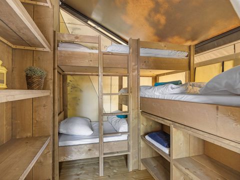 Tente en toile et en bois 5 personnes - Aminess Maravea - Tente Safari Confort