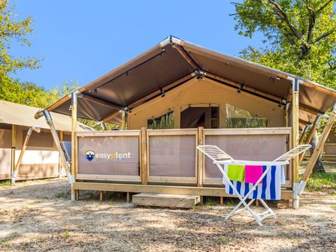 TENTE TOILE ET BOIS 5 personnes - Aminess Maravea - Safari tent Lodge (5P)