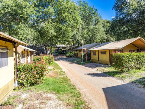 Tente en toile et en bois 5 personnes - Aminess Maravea - Safari tent Lodge (5P)