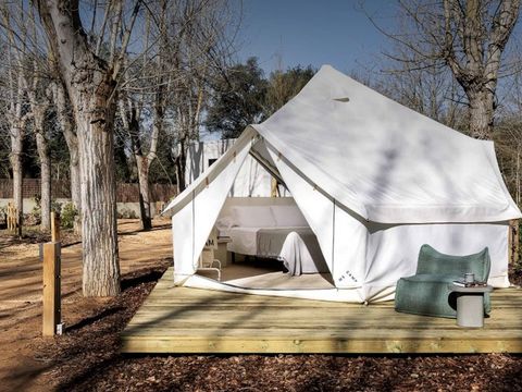 TENTE TOILE ET BOIS 2 personnes - Bell Tent