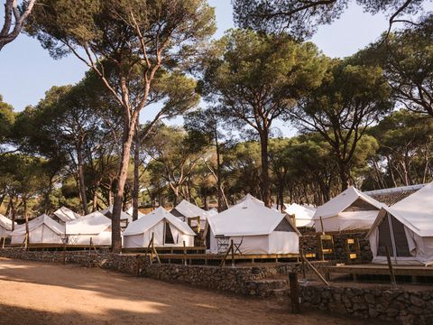 TENTE TOILE ET BOIS 2 personnes - Bell Tent Plus