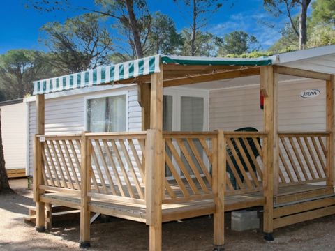 MOBILHOME 4 personnes - BASIC - CLIM - DRAPS - SERVIETTE - WIFI