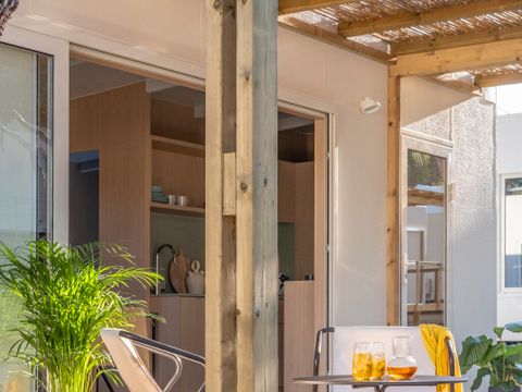 MOBILHOME 4 personnes - BASIC FAMILY - CLIM - DRAPS - SERVIETTE - WIFI