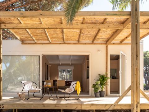 MOBILHOME 4 personnes - BASIC FAMILY - CLIM - DRAPS - SERVIETTE - WIFI