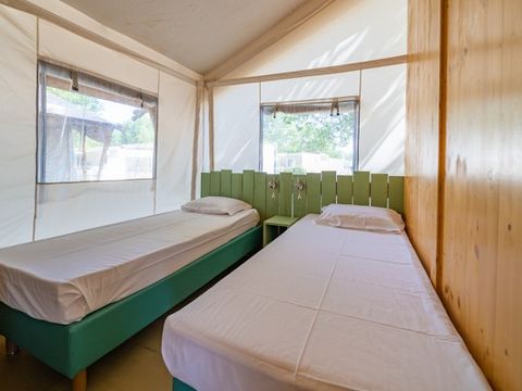 MOBILHOME 6 personnes - Tente Safari | 2 Ch. | 4/6 Pers. | 1 SDB