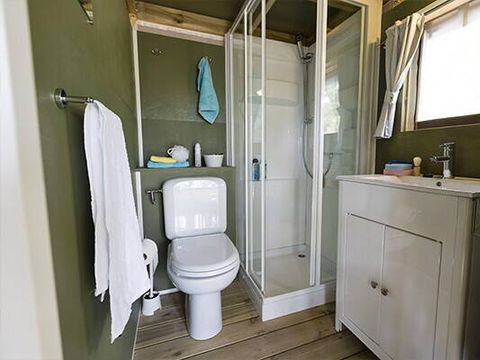 TENTE 4 personnes - Lodge | 2 Ch. | 4 Pers. | Terrasse surélevée non couverte