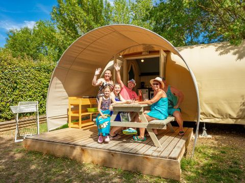 Tente en toile et en bois 4 personnes - COCO SWEET sans sanitaires