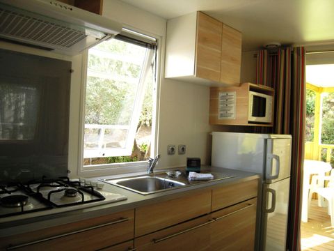 MOBILHOME 4 personnes - PRIVILEGE 2 ch 27m²