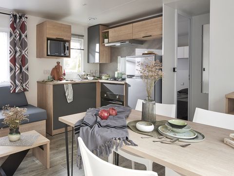MOBILHOME 6 personnes -  3 chambres - Clim - TV