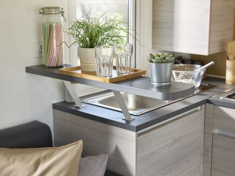 MOBILHOME 6 personnes - Mobil-home Confort - 3 chambres - Clim - TV - 33m²