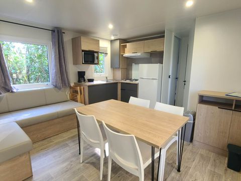 Mobilhome 6 personnes - Confort - 3 chambres - Clim - TV - 33m²