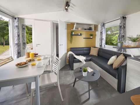 Mobilhome 6 personnes - Confort - 3 chambres - Clim - TV - 33m²