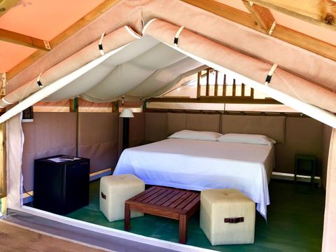 TENTE TOILE ET BOIS 2 personnes - Mini Lodge Tent