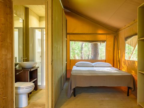 Tente en toile et en bois 6 personnes - Big Country Lodge