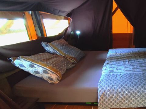 TENTE 5 personnes - Tente lodge - 40m² - 2 chambres