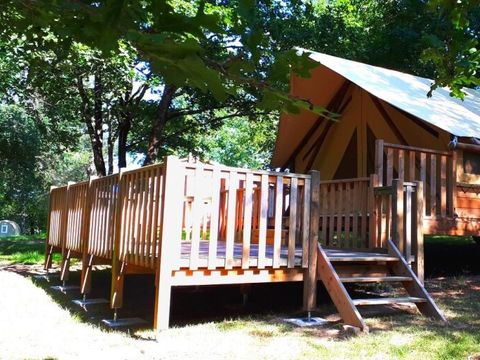 TENTE 5 personnes - Tente lodge - 40m² - 2 chambres