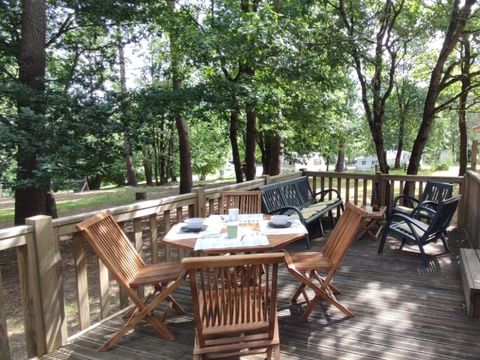 TENTE 5 personnes - Tente lodge - 40m² - 2 chambres