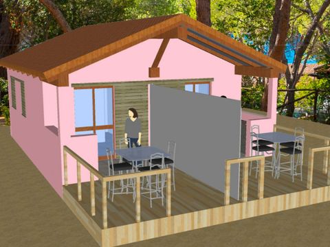 BUNGALOW 3 personnes - TIPO A