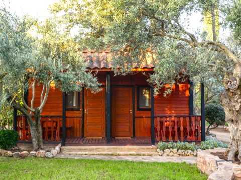 BUNGALOW 2 personnes - Bungalow pas de cuisine lits simples