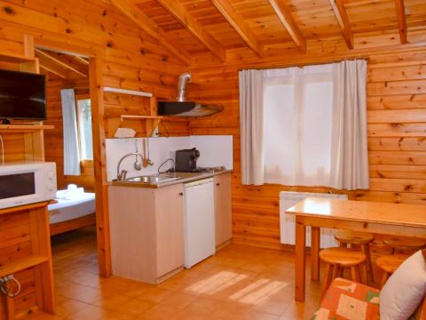 BUNGALOW 2 personnes - Bungalow avec cuisine