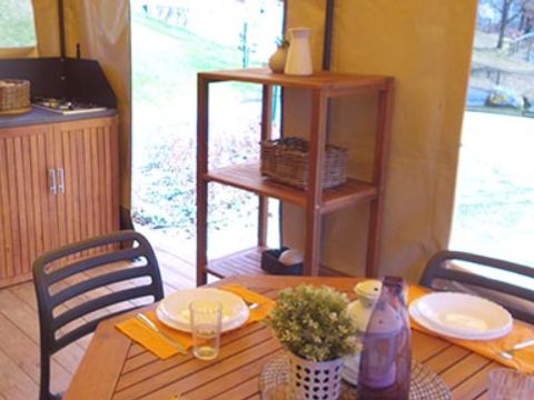 BUNGALOW TOILÉ 6 personnes - Hypitipy 23m² - 2 chambres - sans sanitaires