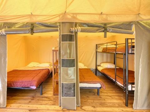 BUNGALOW TOILÉ 6 personnes - Hypitipy 23m² - 2 chambres - sans sanitaires