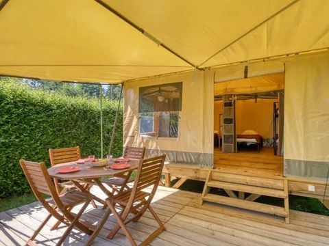 BUNGALOW TOILÉ 6 personnes - Hypitipy 23m²- 2 chambres - sans sanitaires