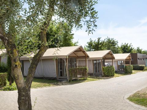 Tente en toile et en bois 2 personnes - Hu Glamp Smart	Tenda