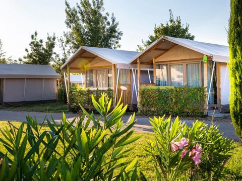 TENTE TOILE ET BOIS 2 personnes - SAFARI TENT