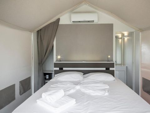 Tente en toile et en bois 2 personnes - SAFARI TENT