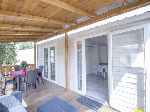 MOBILHOME 4 personnes - DELUXE deuxième rangée