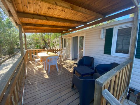 MOBILHOME 4 personnes - Superior (Seaside area - bathroom french style)