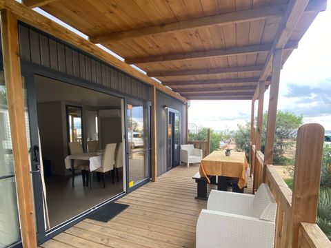 MOBILHOME 4 personnes - Deluxe First Raw Double Bathroom