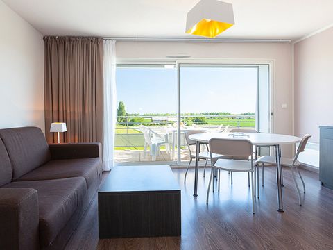 APPARTEMENT 6 personnes - VUE POLDER 45 m²