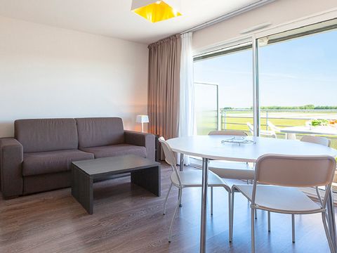 APPARTEMENT 6 personnes - VUE POLDER 45 m²