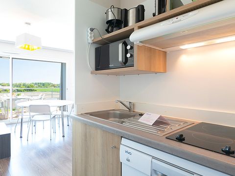 APPARTEMENT 6 personnes - VUE POLDER 45 m²