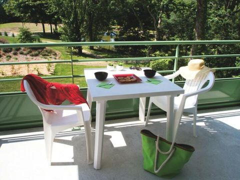 Appartement 4 personnes - 2P/4 avec balcon ou terrasse