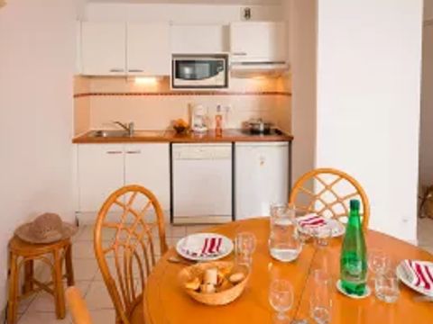 APPARTEMENT 6 personnes - Appartement 2 pièces cabine 6 personnes vue mer