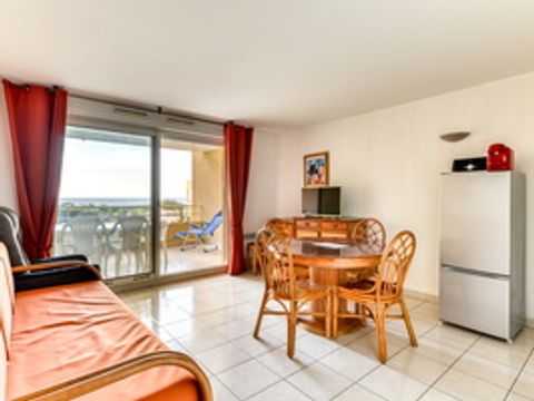 APPARTEMENT 6 personnes - Appartement 2 pièces cabine 6 personnes vue mer