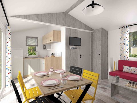 MOBILHOME 4 personnes - 2 chambres 30m² (sans terrasse)