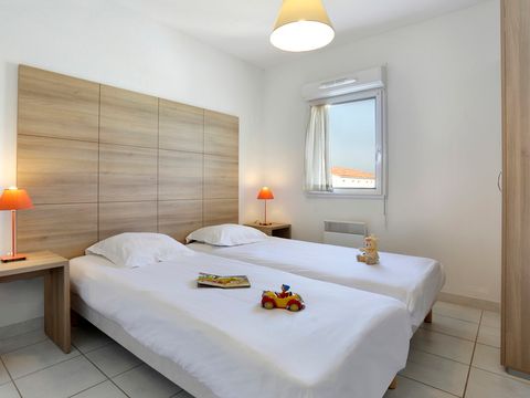 APPARTEMENT 6 personnes - Appartement 3 pièces 6 personnes climatisé vue Piscine