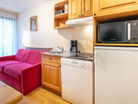 Studio 4 personnes - avec coin nuit 4 personnes supérieur