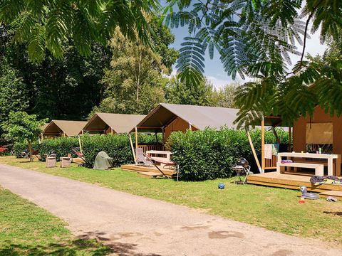 TENTE TOILE ET BOIS 5 personnes - Bois