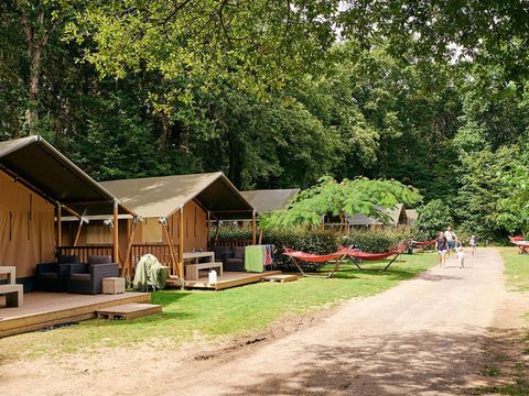 TENTE TOILE ET BOIS 5 personnes - Bois