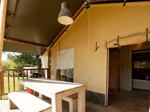TENTE TOILE ET BOIS 5 personnes - Bois