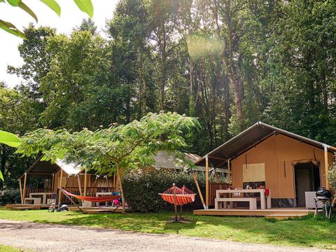 TENTE TOILE ET BOIS 5 personnes - Bois