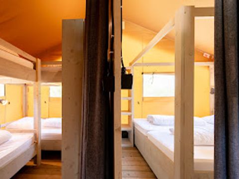 TENTE TOILE ET BOIS 6 personnes - Nomade